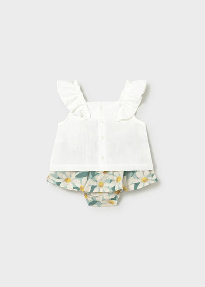 Baby Skirt and Blouse Set