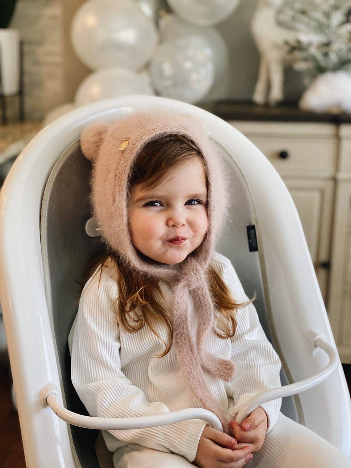 Cashmere Teddy Hat