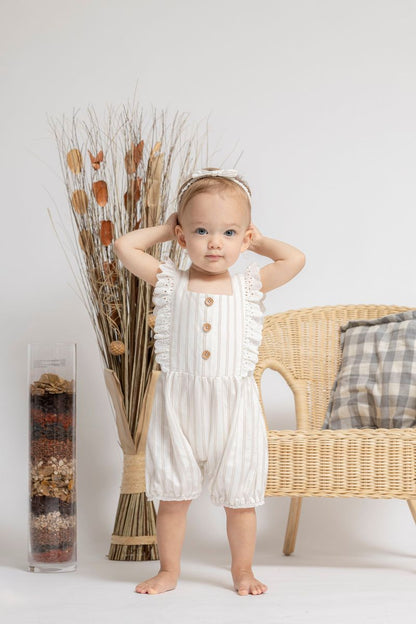 Sleeveless Lace Romper