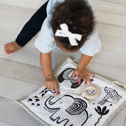 Organic Activity Pad for Baby - Safari Animals