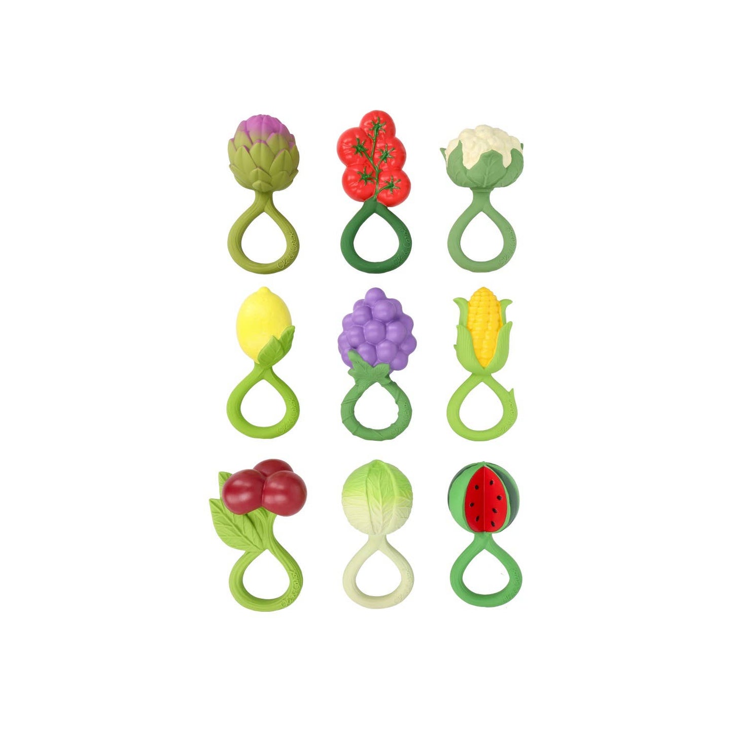 Cauliflower Rattle Toy