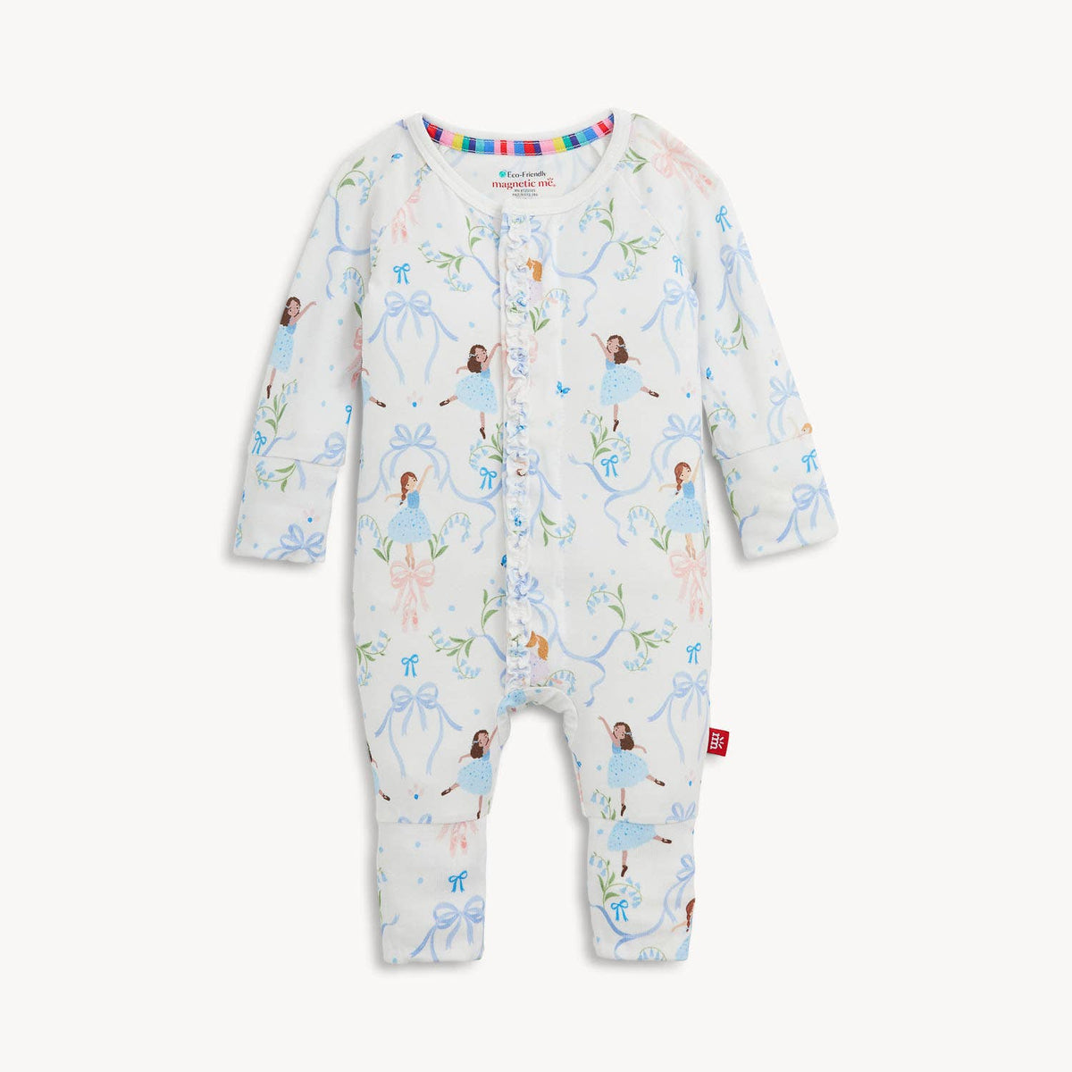 IT TAKES TUTU MODAL RUFFLE CONVERTIBLE COVERALL