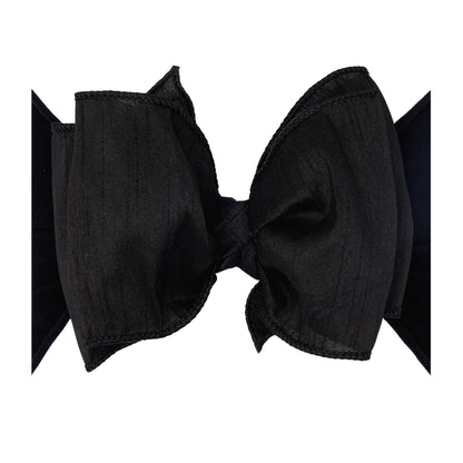 Baby Bling® Faux Silk Big Classic Bow on soft nylon headband
