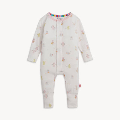 PINK BABY BEATS MODAL CONVERTIBLE COVERALL