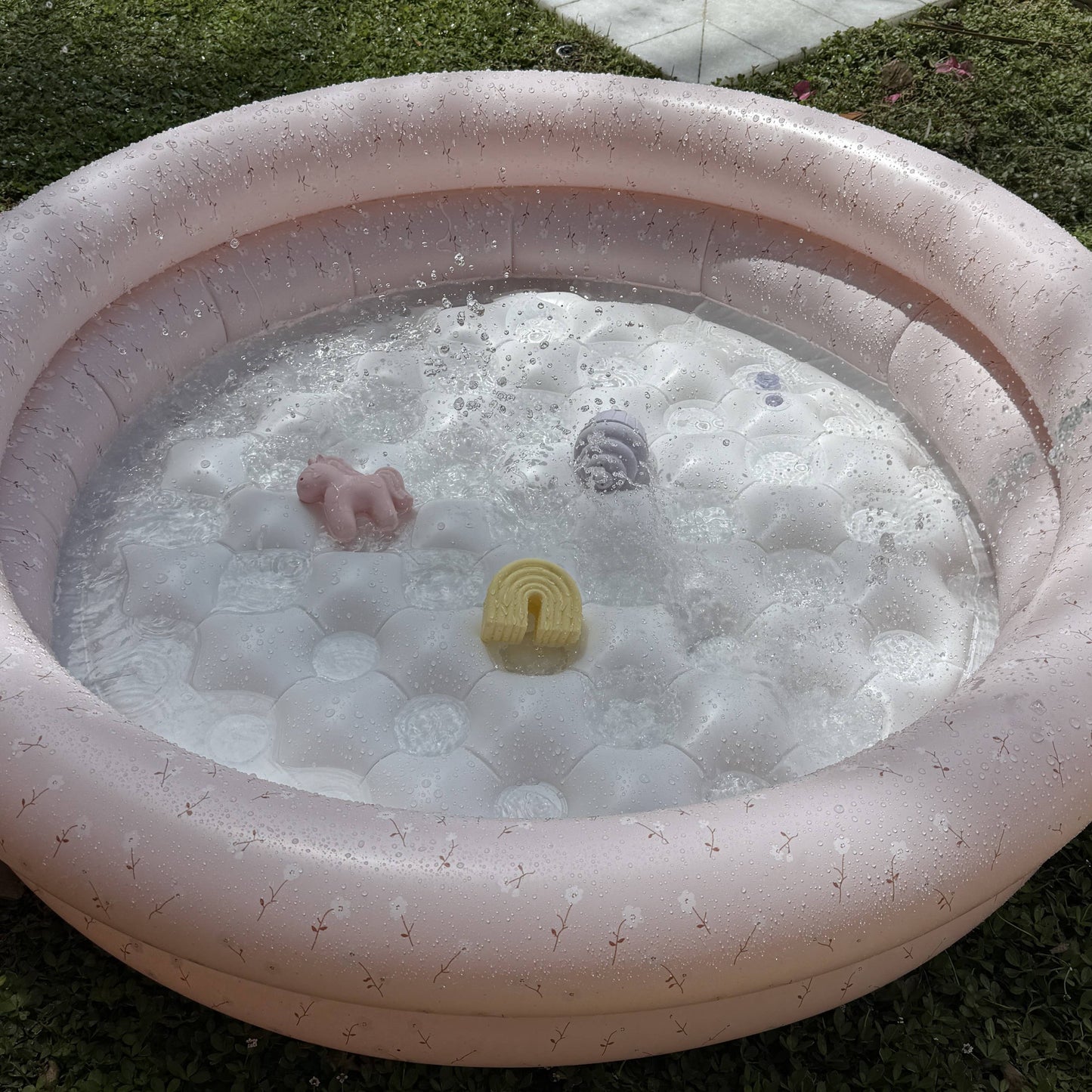 Ali+Oli Squirt Water Bath Toy Set (Unicorn Theme) Mold Free