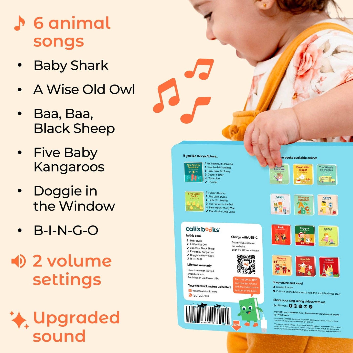 Cali's Books Baby Shark Nursery Rhymes