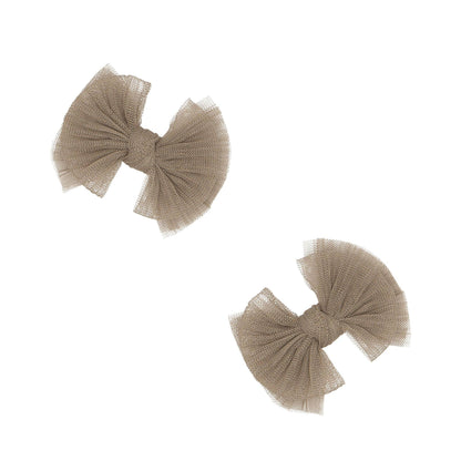 Baby Bling® 2-Pack Tulle Baby FAB® hair bow clips