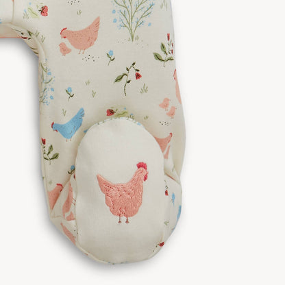 CHICKEN TENDER ORG COT MAGNETIC KIMONO SET
