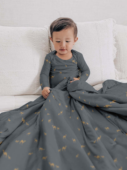 FW26 Twin Blanket 1.0: Moose / 1