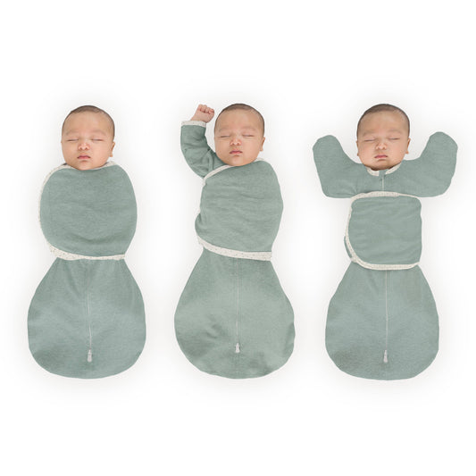 Omni Swaddle Sack, Heathered Jadeite, Newborn 0-3 Mo: Small 0-3 Mo