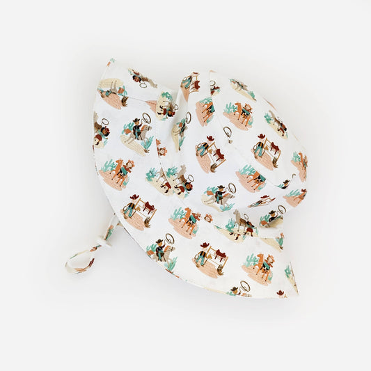 Cowpoke Western Baby & Toddler Bucket Hat UPF 50+