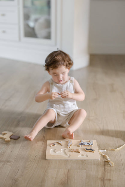 Farm Animals Wooden Puzzle: A Tabitha Paige Puzzle