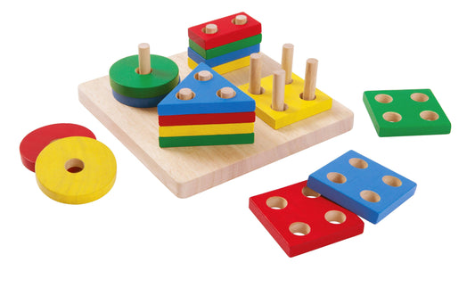 PlanToys Geometric Sorting Board