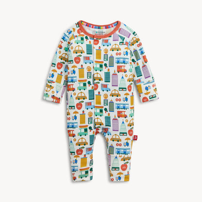 KNOW YOUR NYCS MODAL CONV COVERALL: 600 / 0-3M