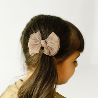 Baby Bling® 2-Pack Tulle Baby FAB® hair bow clips