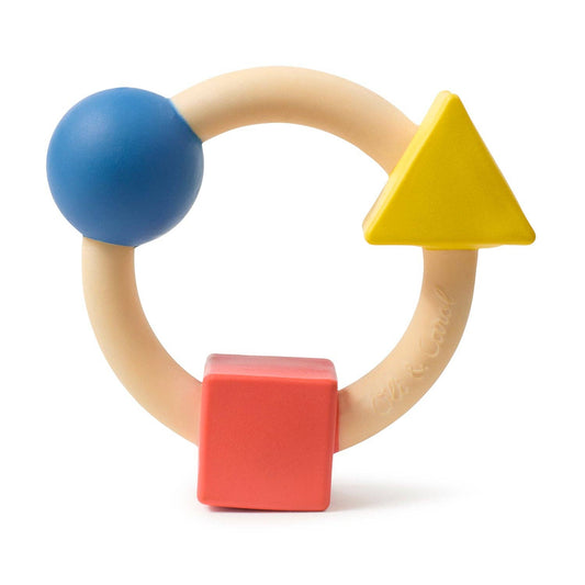 Oli & Carol Bauhaus Movement Teething Ring Basic