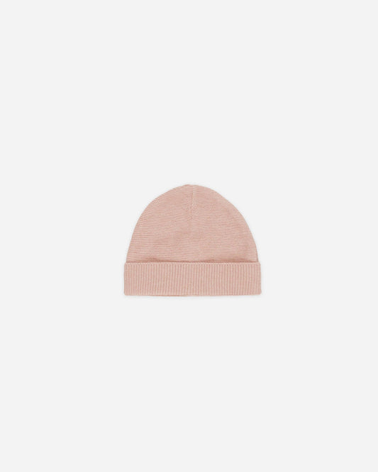 Quincy Mae Baby Beanie || Heathered Rose