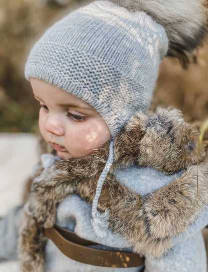Petite Maison Kids. Cashmere Aviator Hat