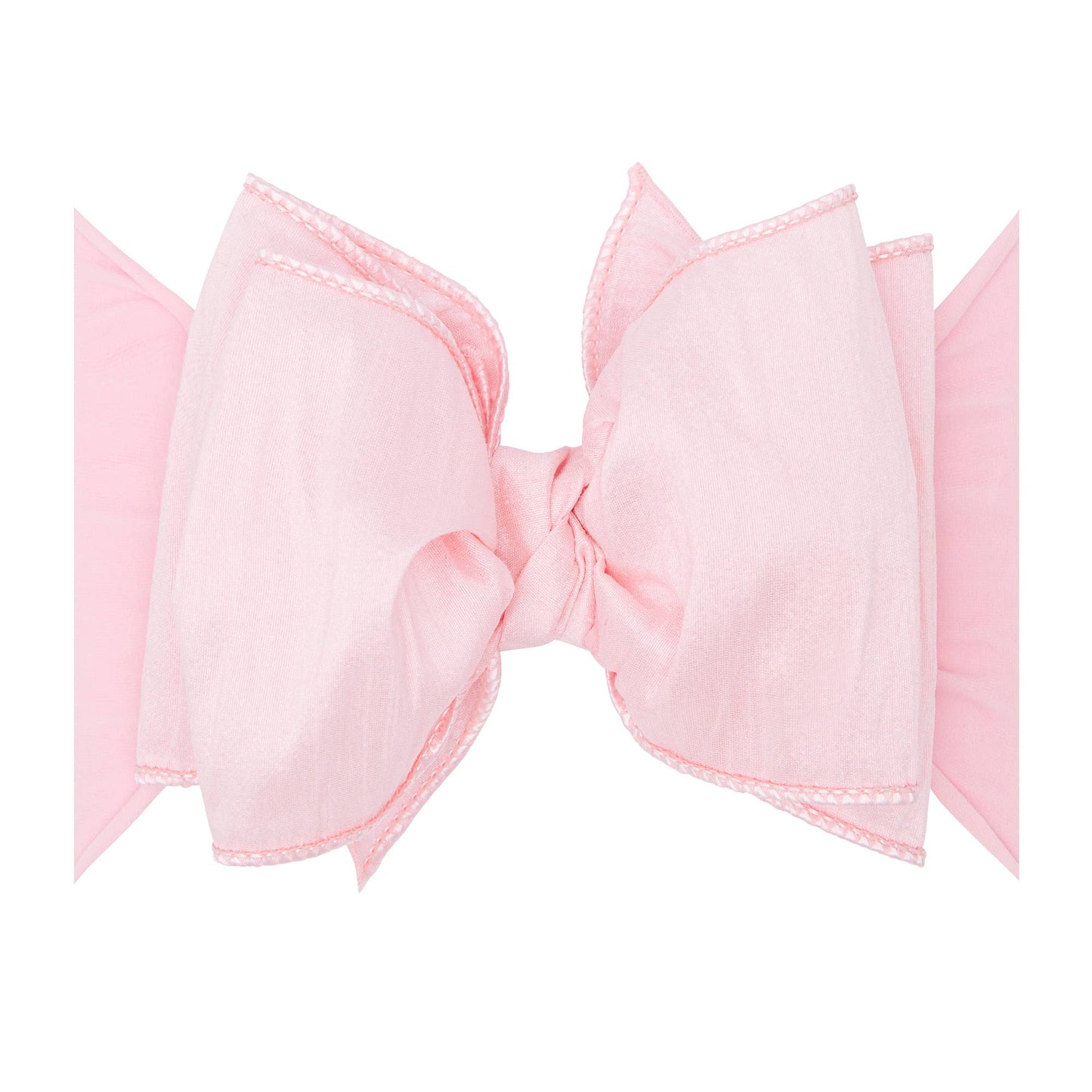 Baby Bling® Faux Silk Big Classic Bow on soft nylon headband
