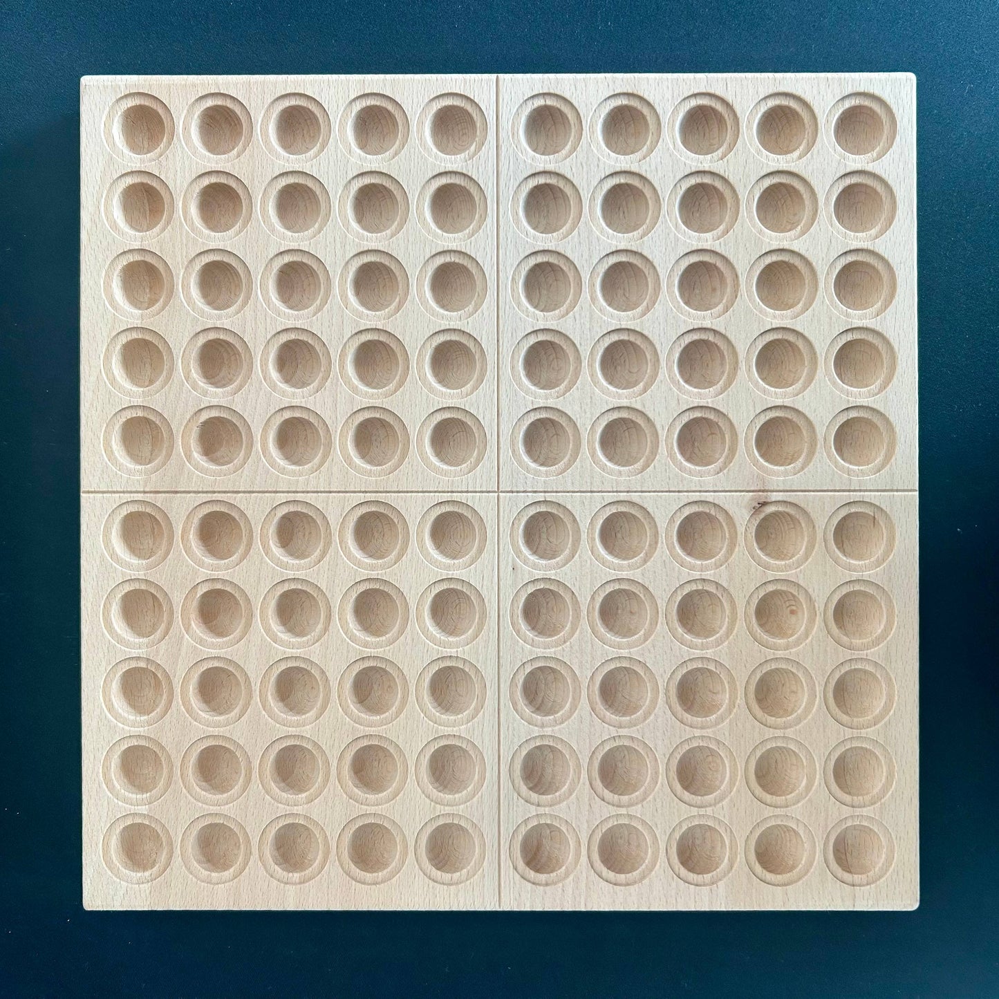 Wood Hundred Board Montessori 100 Frame