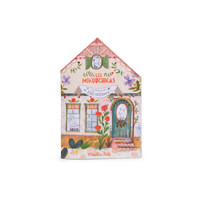 Coloring books (20 pages) w/150 stickers - The Minouchkas