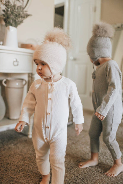Petite Maison Kids. Cashmere Aviator Hat