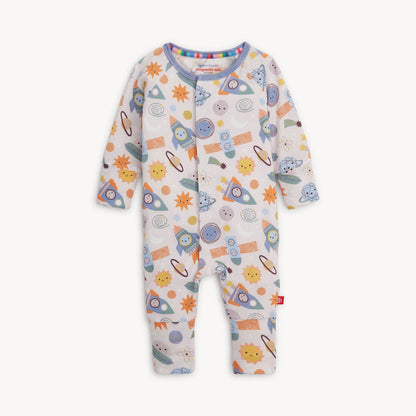 LET'S ROCKET MODAL MAGNETIC GROW WITH ME CONVERTIBLE COVERALL