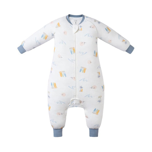Bamboo Long Sleeve Footed Sleep Bag | 1.0 TOG
