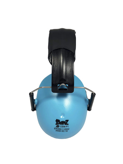 Banz Kids Hearing Protection Earmuffs - Solids: Silver