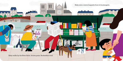Baby Go! France – European Travel Board Book