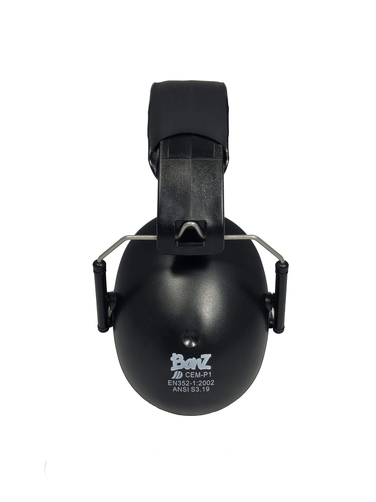 Banz Kids Hearing Protection Earmuffs - Solids: Silver