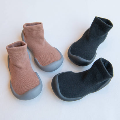 Komuello toddler shoes - Simple: Black / 5 (115mm/ 6-12months)