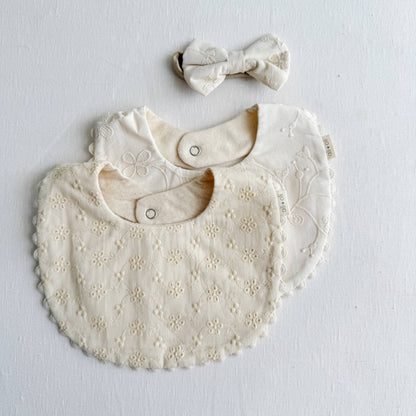 Cotton Baby Bib Double-Sided