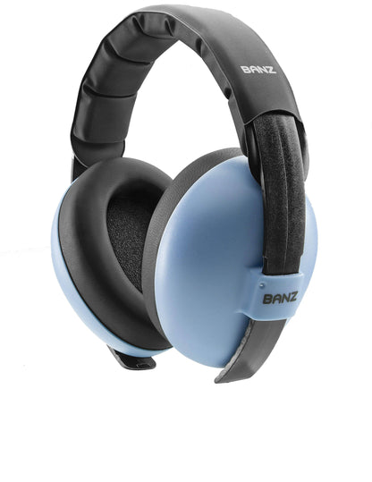 Baby Hearing Protection Earmuffs (Solids): Silver