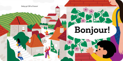 Baby Go! France – European Travel Board Book
