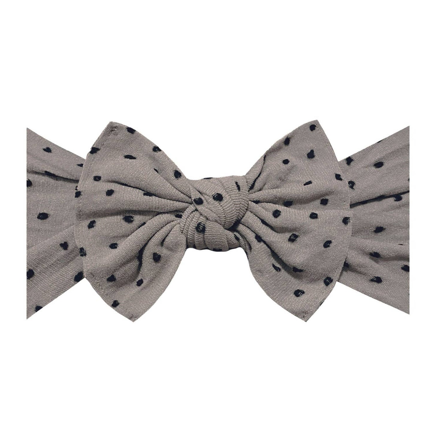 Baby Bling® Shabby Dot Knot soft nylon headband