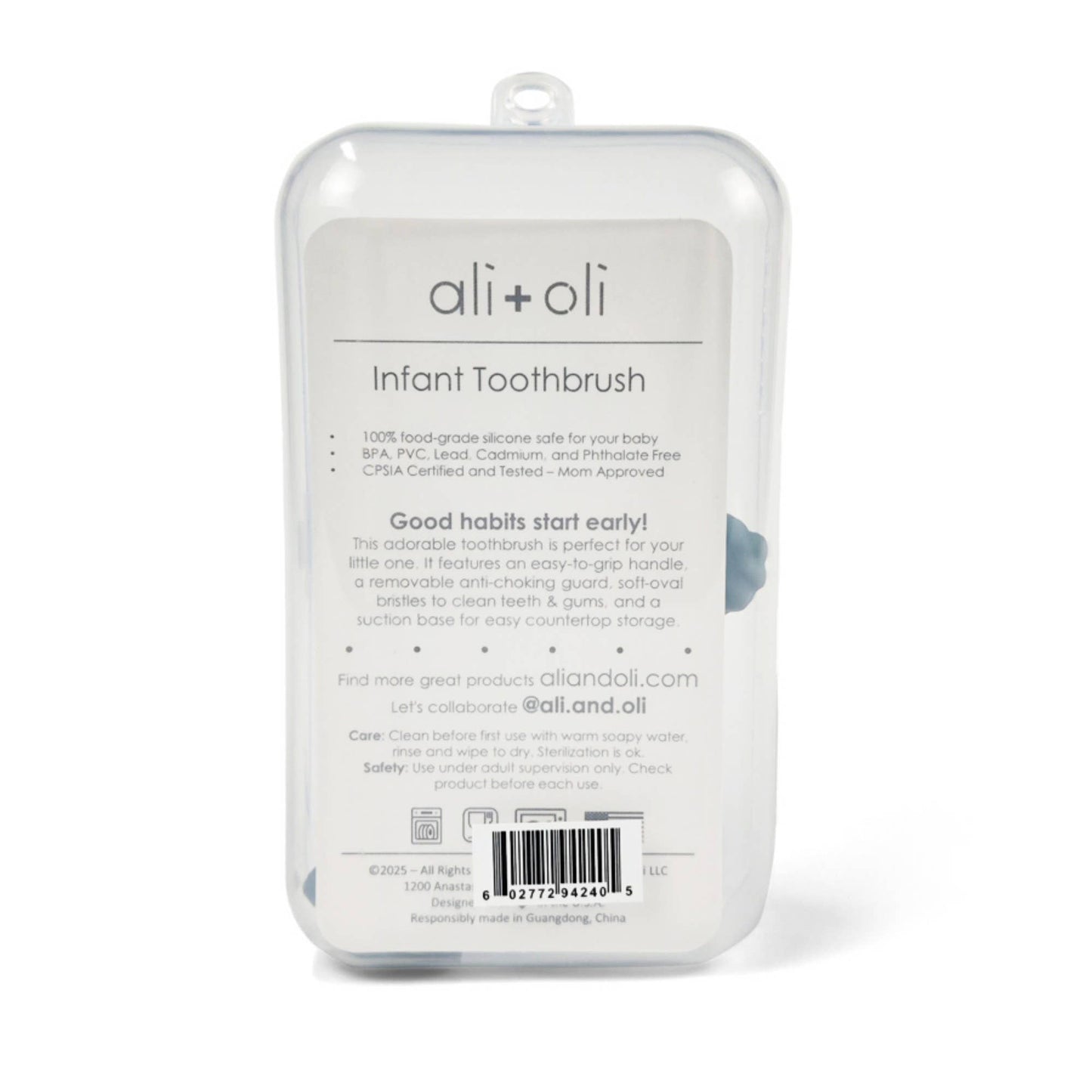 Ali+Oli Training Toothbrush Oral Care Koala (Blue)