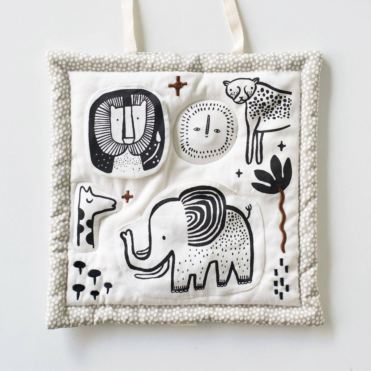 Organic Activity Pad for Baby - Safari Animals