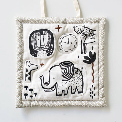 Organic Activity Pad for Baby - Safari Animals