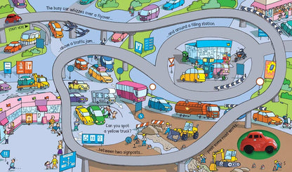 Wind-Up Busy Car Activity Book
