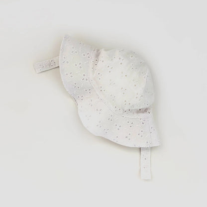 Flowered Eyelet Sunhat for Babies & Toddlers