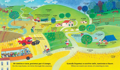 My Big Barefoot Book of Spanish & English Words