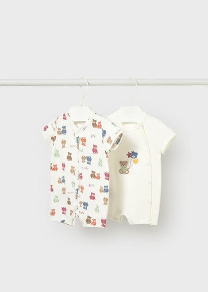 Newborn Boy 2-Pack Romper Set 1719