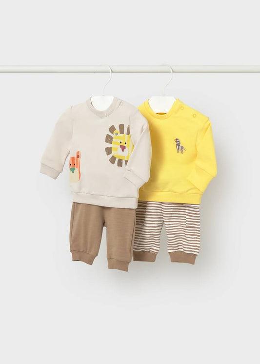 Newborn Boy 4-Piece French Terry Set 1628