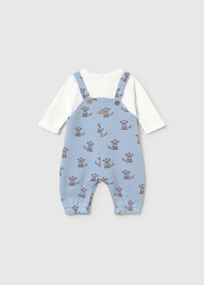 Mayoral Newborn Boy Printed One-Piece 2679