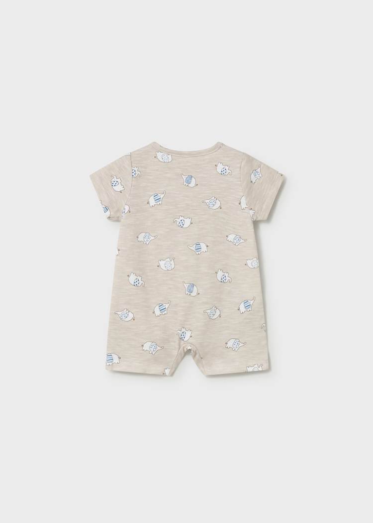 Newborn Boy Printed Romper 1717