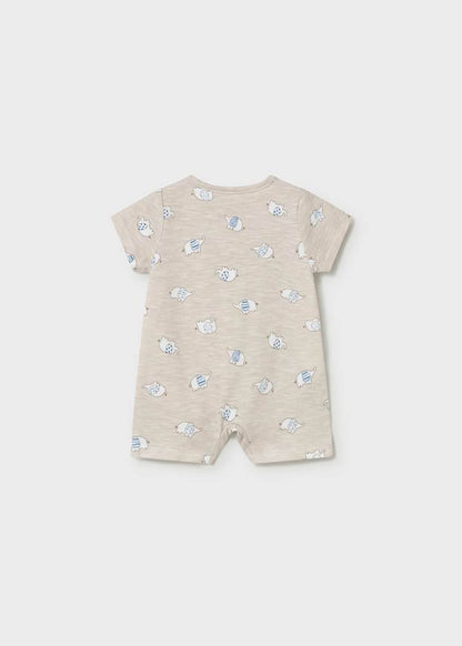 Newborn Boy Printed Romper 1717