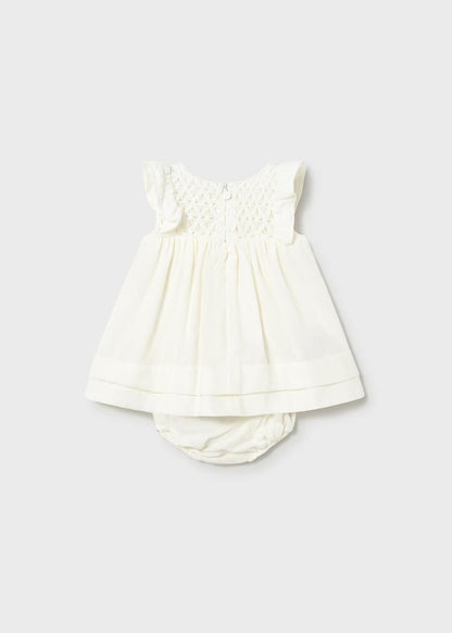 Newborn Girl Dress with Bloomers 1803