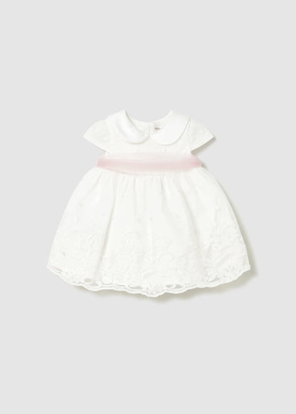 Newborn Girl Dress with Bloomers 1889