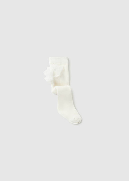 Mayoral Newborn Girl Ruffle Tights 9103